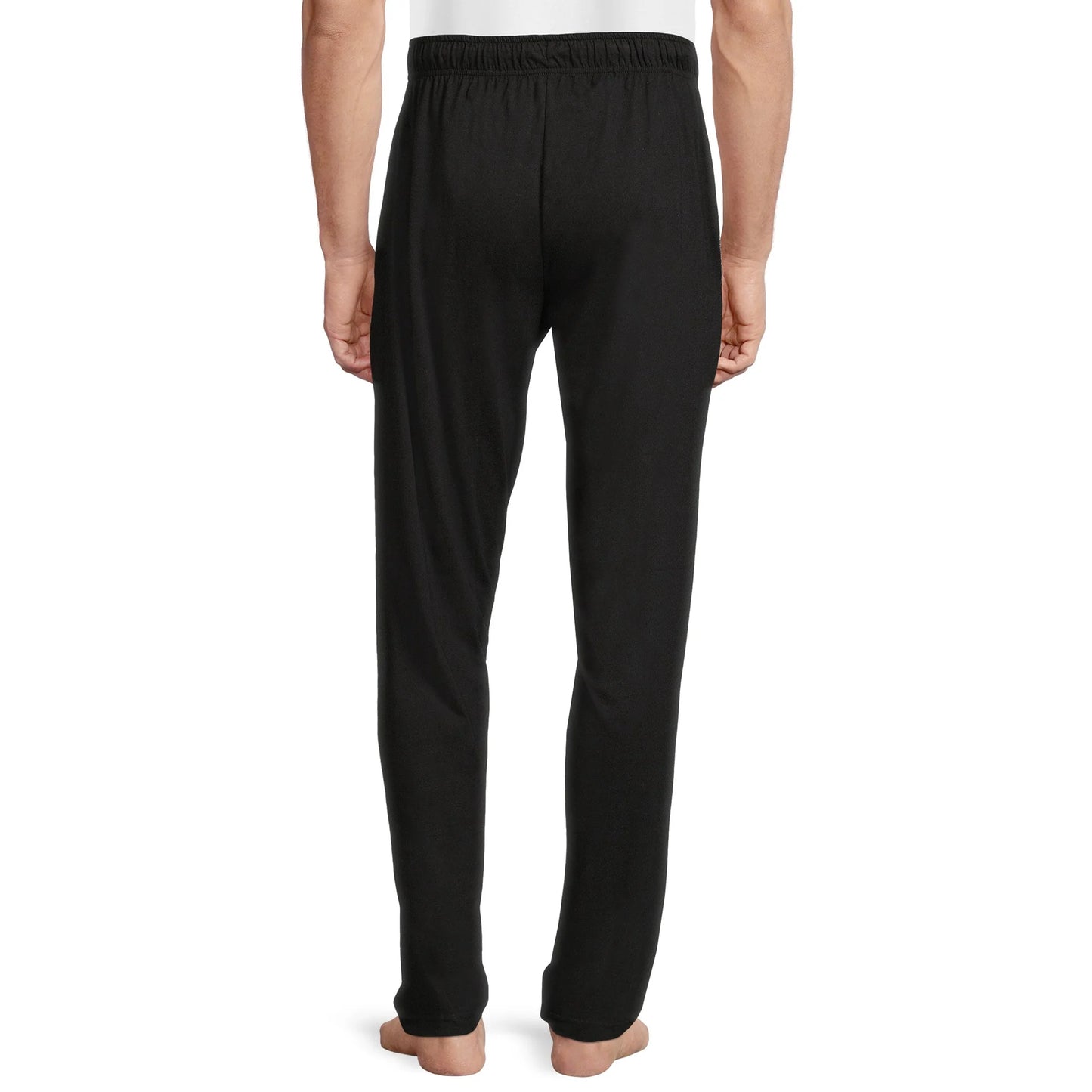 MENS GEORGE COMFORT WAISTBAND SIDE POCKET PAJAMAS QTY 2 PER ORDER BLACK