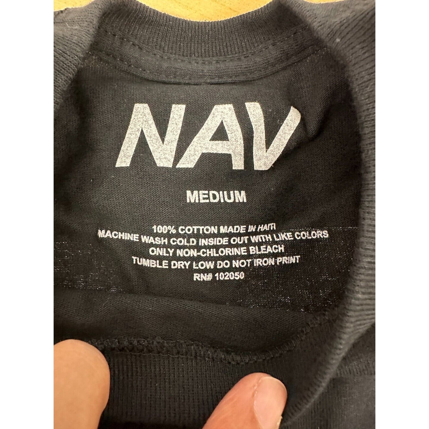 Vlone x Nav Good Intentions Doves T shirt