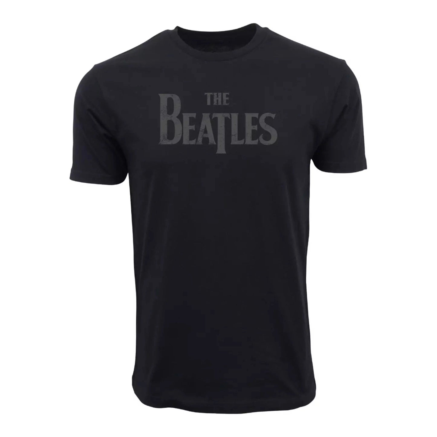 The Beatles Distress Logo T Shirt
