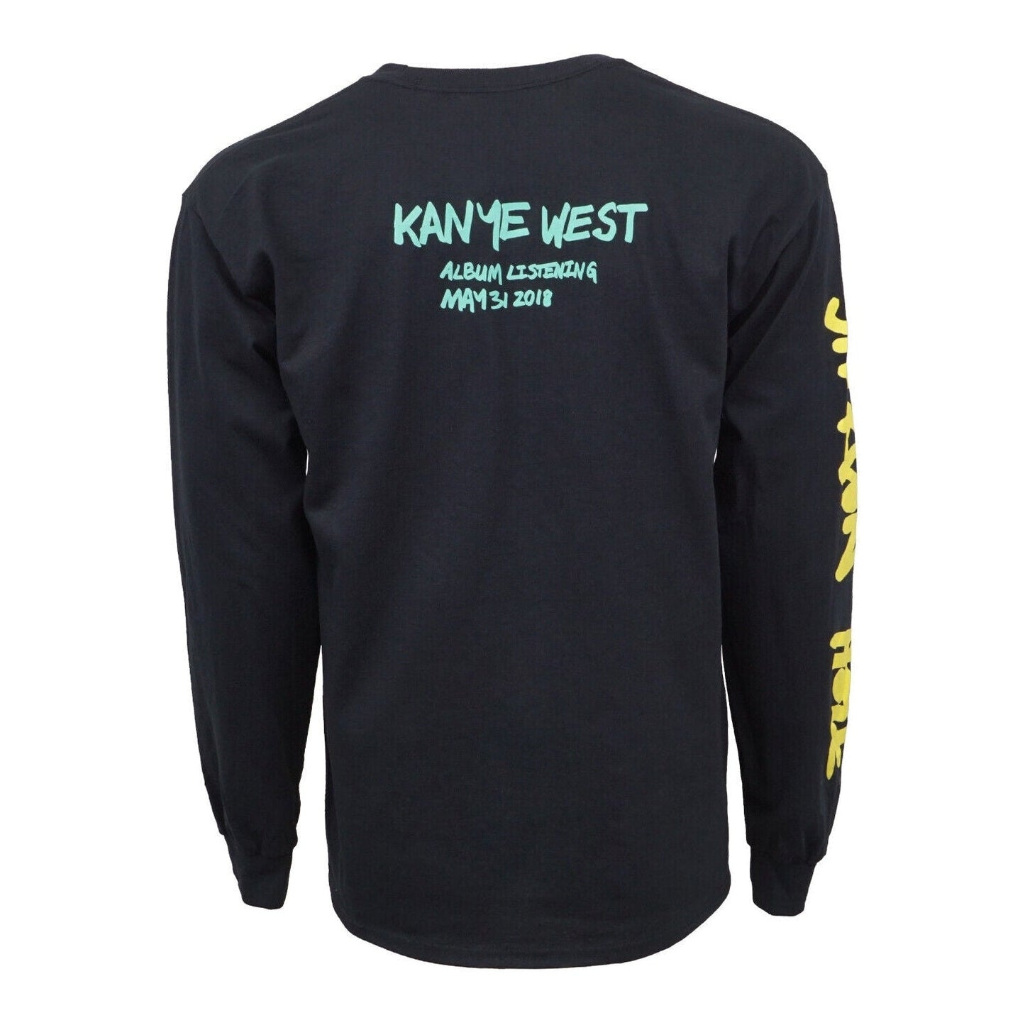 Copy of Kanye West Wyoming Long Sleeves T shirt Black