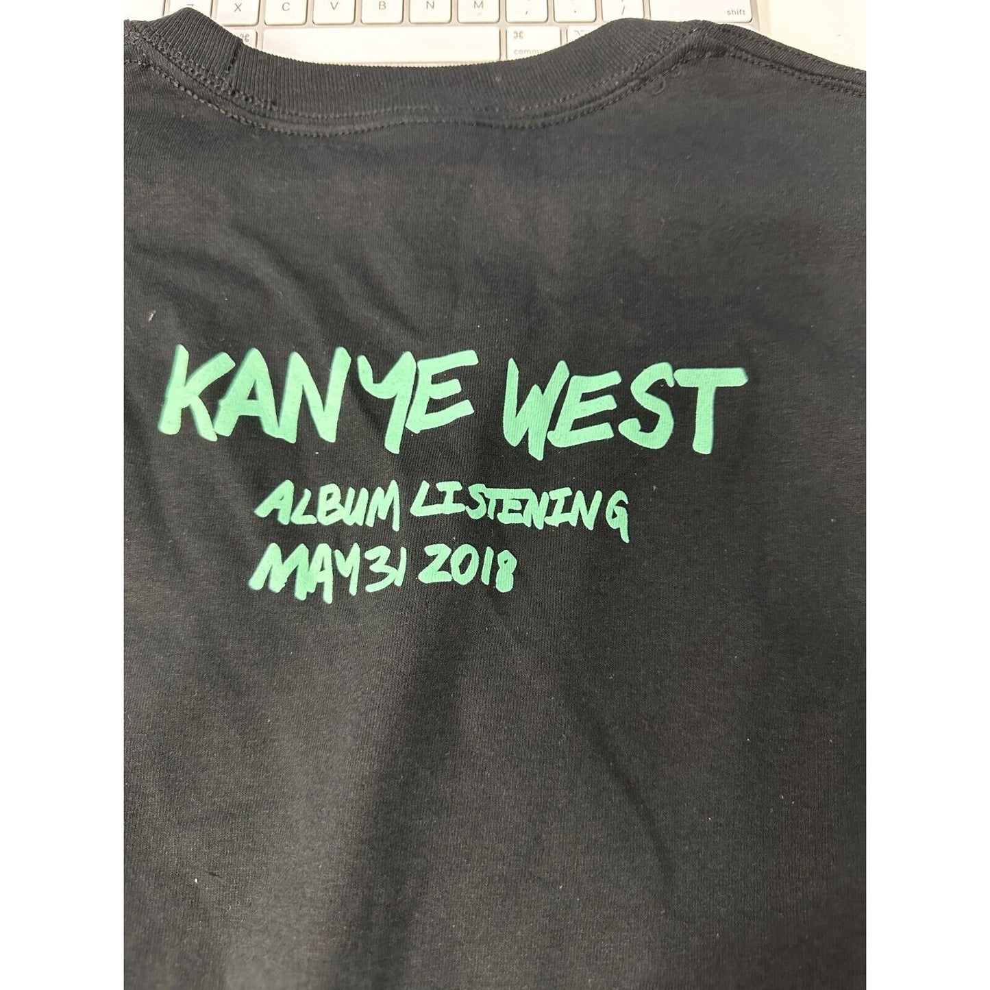 Copy of Kanye West Wyoming Long Sleeves T shirt Black