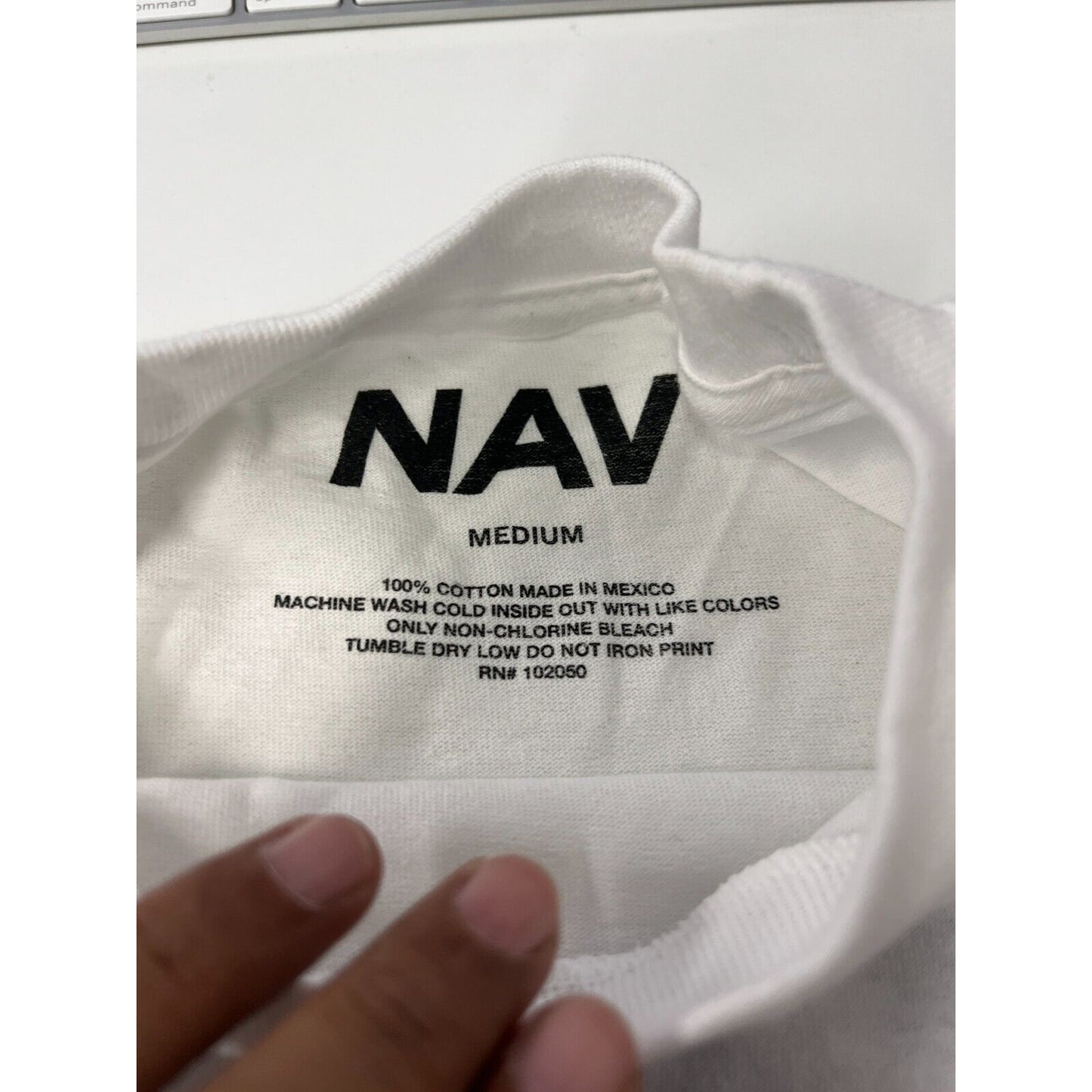 Vlone X Nav Good Intentions Doves T shirt