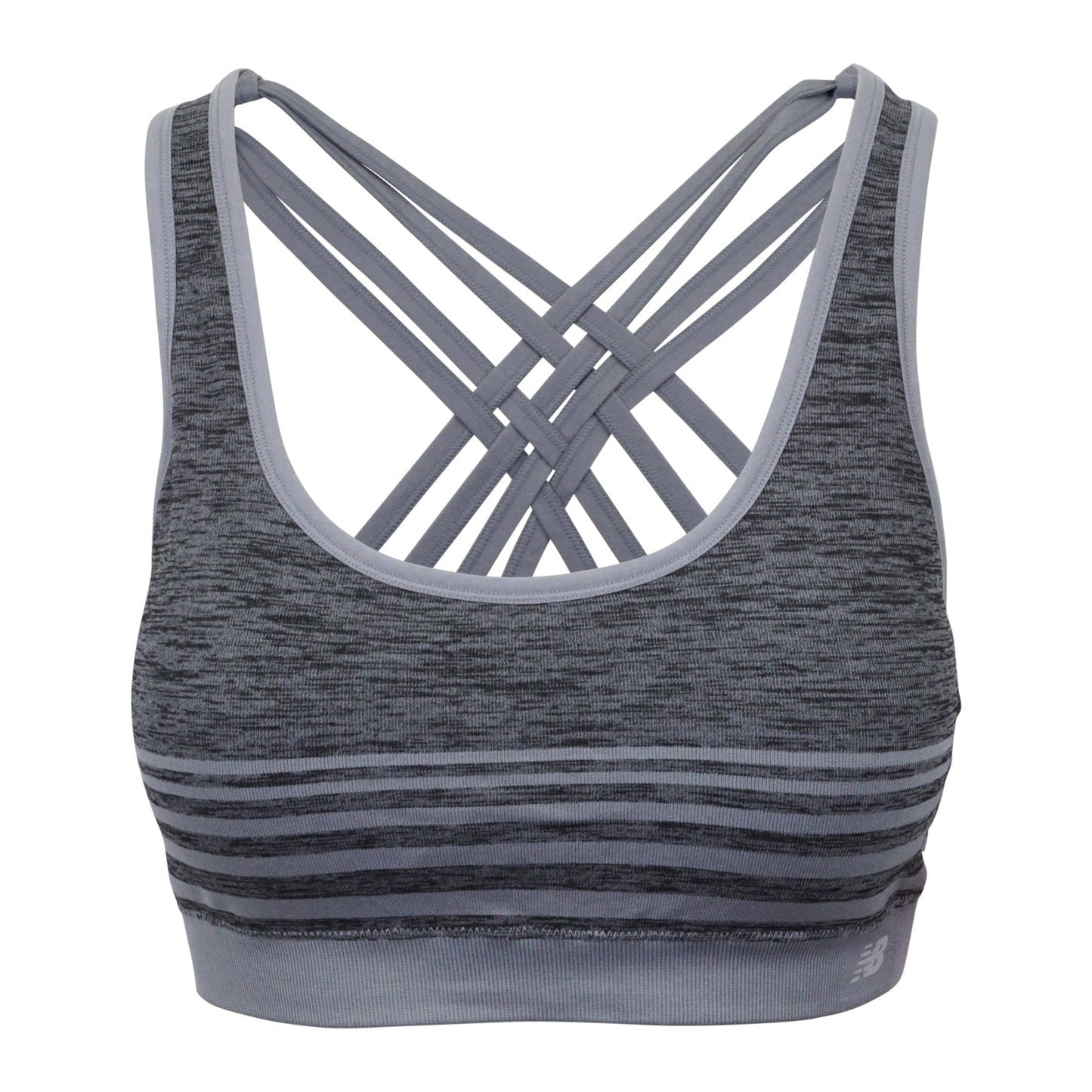 Balance Athletic Sports Bra Top Charcoal / Gray