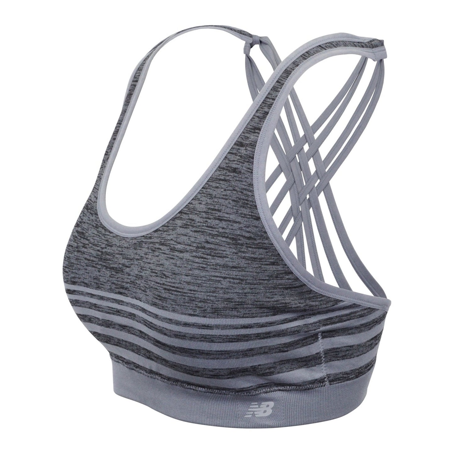 Balance Athletic Sports Bra Top Charcoal / Gray