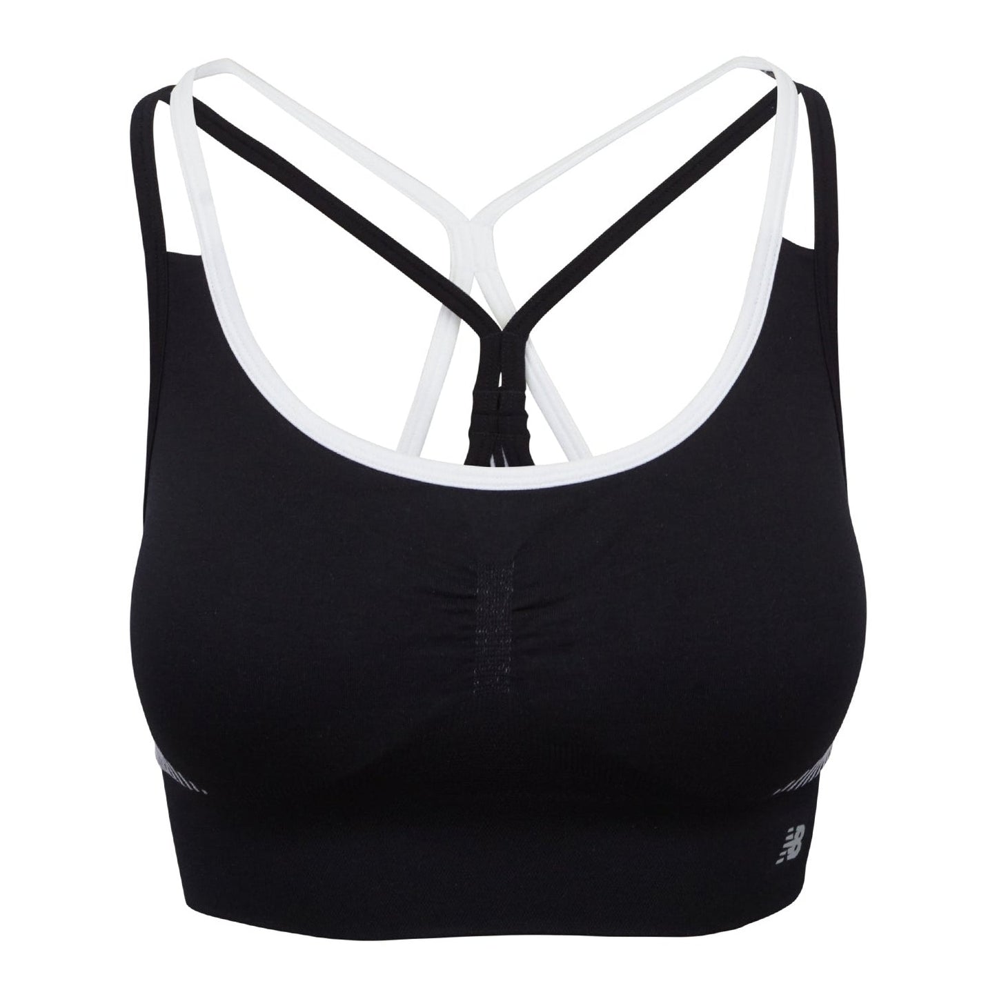 New Balance Athletic Sports Bra Top Black