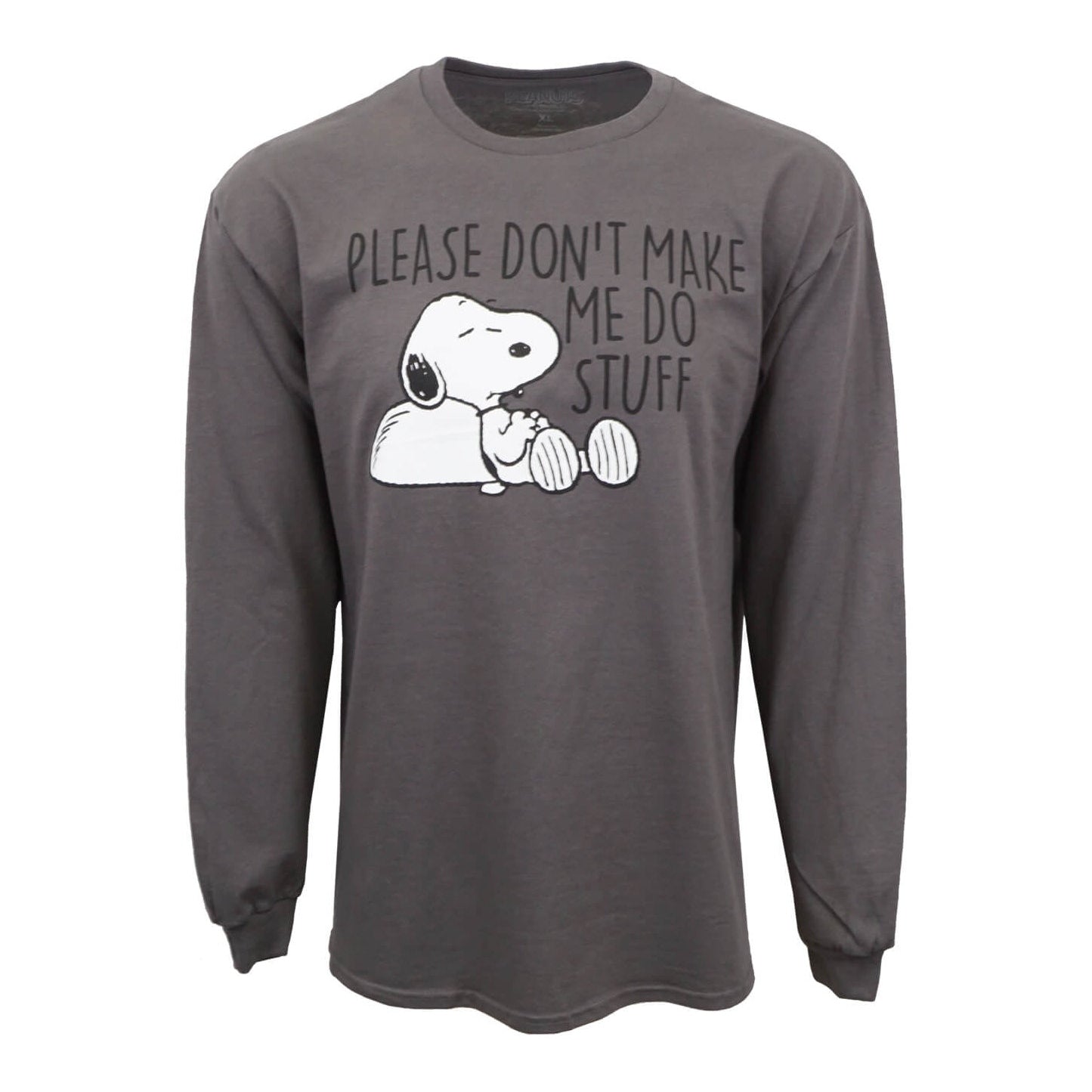 Snoopy Peanuts Dont Make Me Do Stuff T shirt
