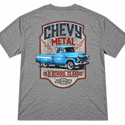 Vintage Goods Chevrolet Chevy Metal Old School T shirt