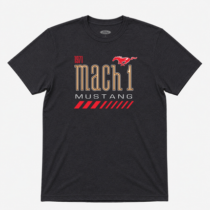 1971 Mach 1 Ford Ford Mustang Graphic Mens T Shirt