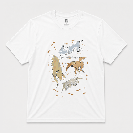 1985 Kate B Ush 'Hounds Of Love' White T Shirt