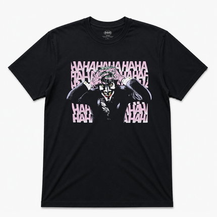 1989 Batman The Joker Graphic Black T Shirt