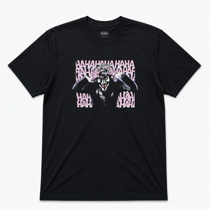 1989 Batman The Joker Graphic Black T Shirt