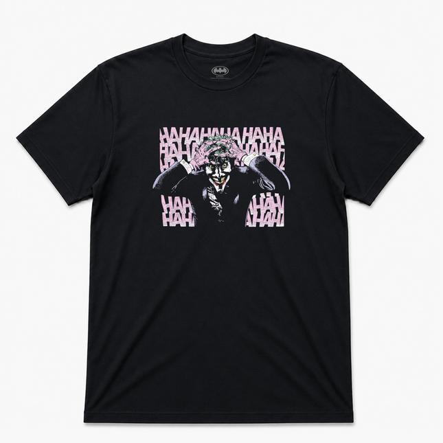 1989 Batman The Joker Graphic Black T Shirt