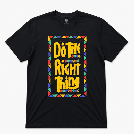 1989 Do The Right Thing Promo 'Spike Lee Black T Shirt