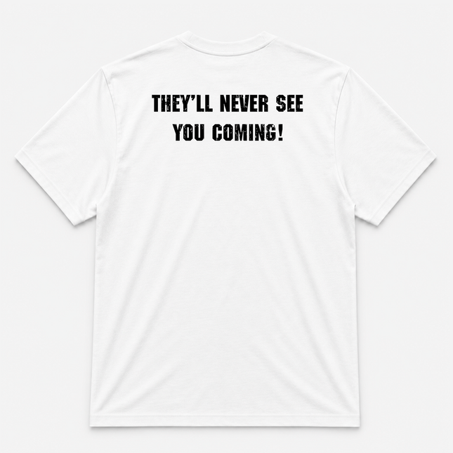 1989 Stealth Condoms Graphic White T Shirt