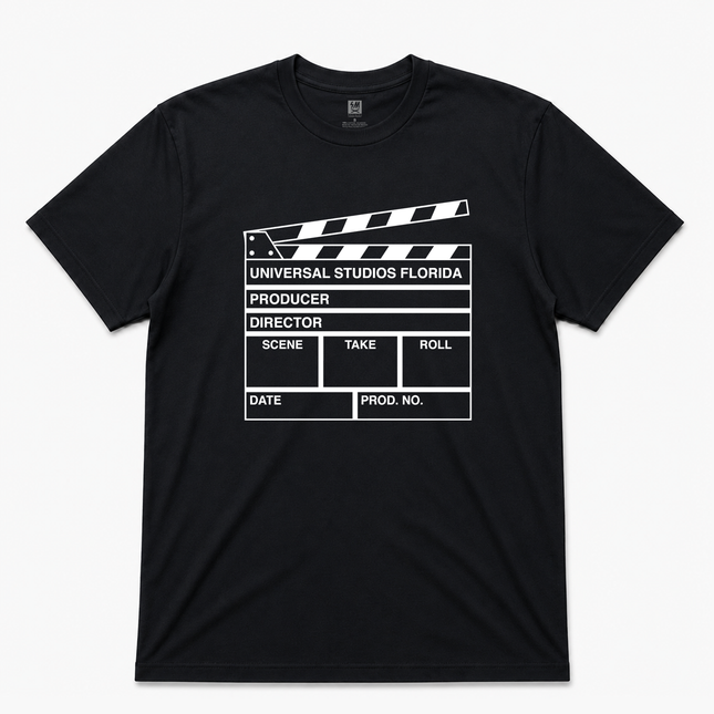 1990 Universal Studio Graphic T shirt Black