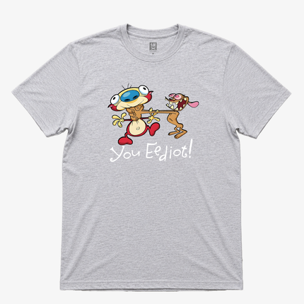 1992 The Ren & Stimpy You Eediot  T shirt