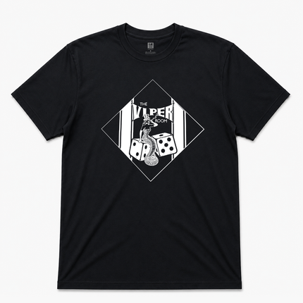 1993 The Viper Room Graphic Black T Shirt