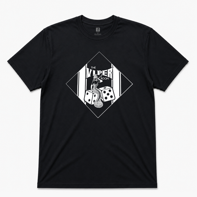 1993 The Viper Room Graphic Black T Shirt