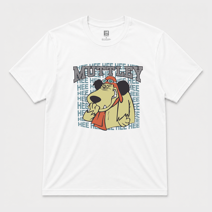 1994 Wacky Racrs 'Muttley' White T Shirt