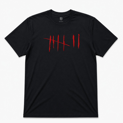 1995 Se7en Black Graphic T Shirt