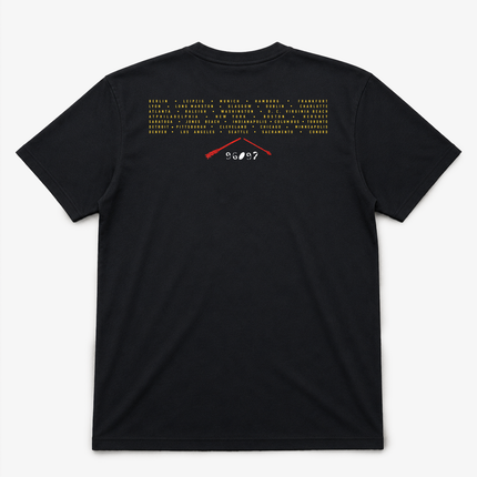 1997 Neil Young With Crazyhorse Tour Black T Shirt