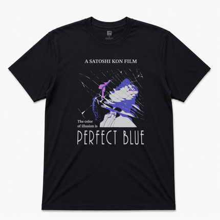 1997 Perfect Blue Promo Black Graphic T Shirt