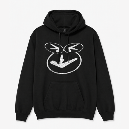 1998 Aphex Twin Wrap Triple Logo Graphic Hoodie