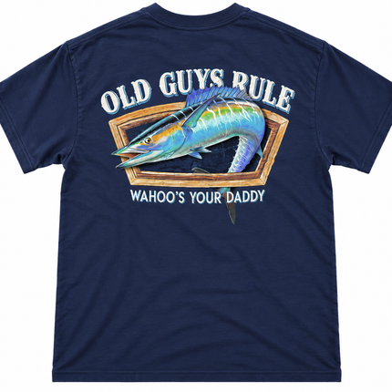 Old Guys Rule Wahoos Your Daddy Graphic T shirt