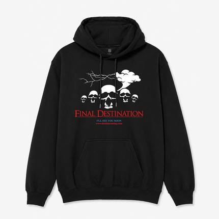 2000 Final Destination Movie Promo Graphic Hoodie