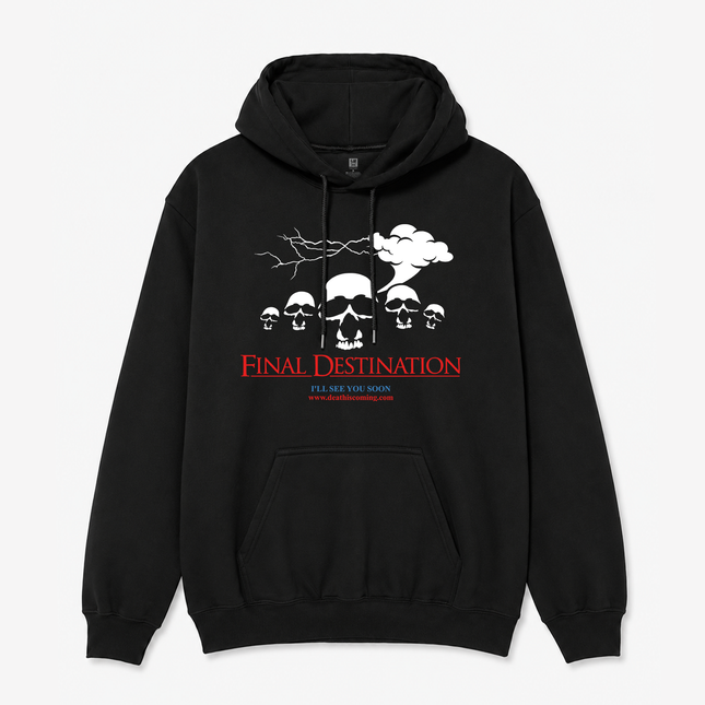 2000 Final Destination Movie Promo Graphic Hoodie
