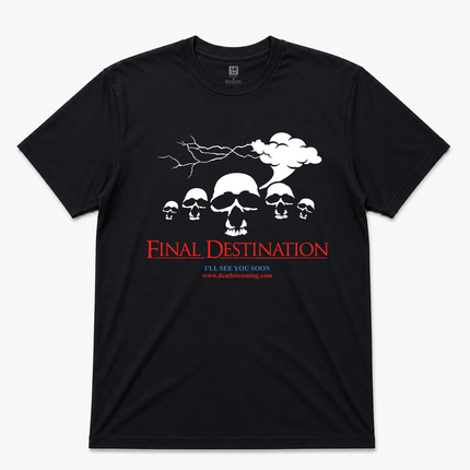 2000 Final Destination Movie Promo Graphic T shirt