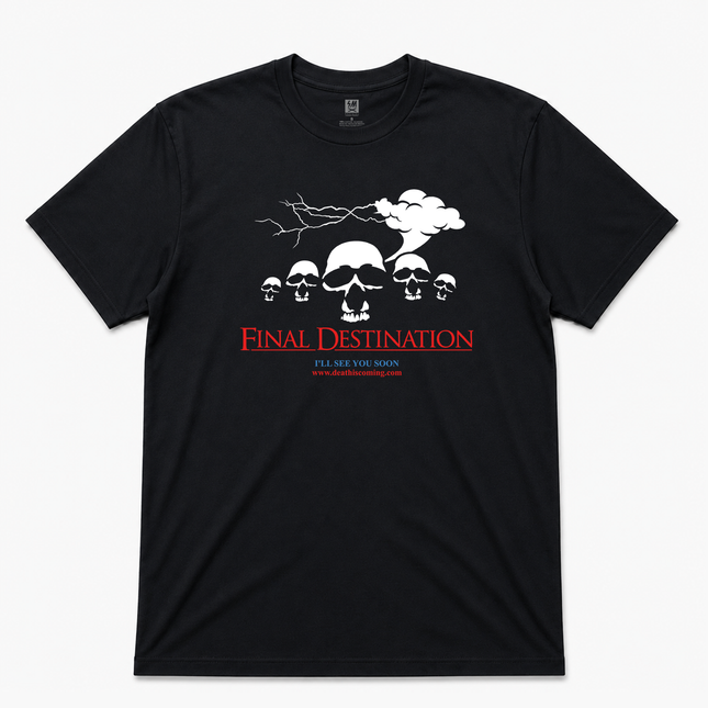 2000 Final Destination Movie Promo Graphic T shirt