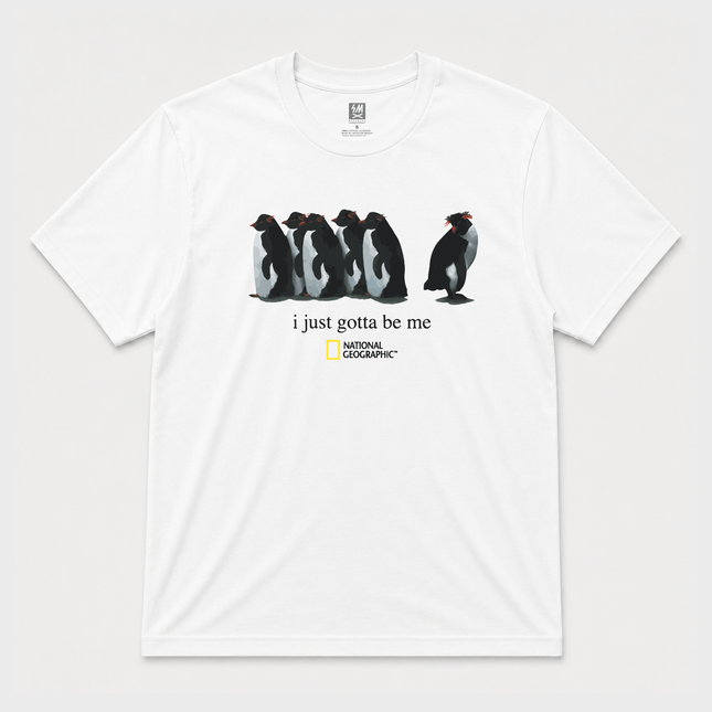 2001 'I Just Gotta Be Me' Rockhopper National Geographic Tee