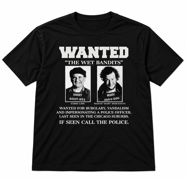 Home Alone Wet bandits T shirt