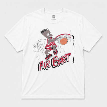 90s Air Sampson 'Black Bert' White T Shirt