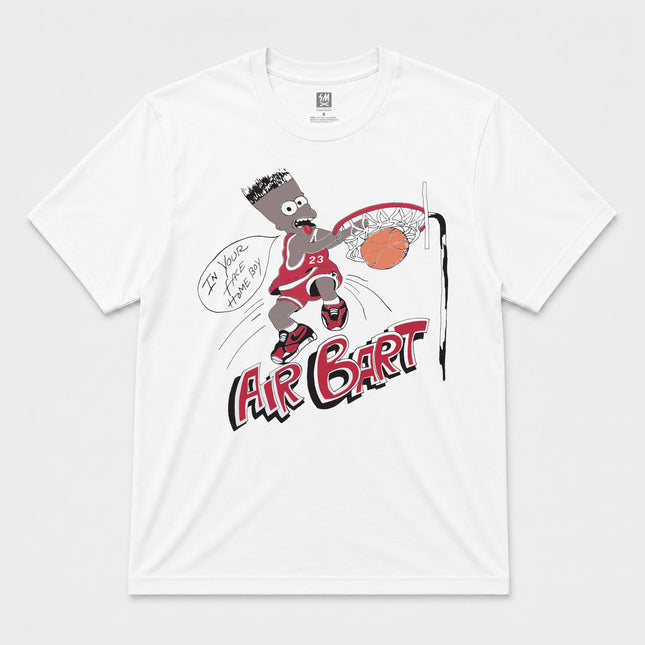 90s Air Sampson 'Black Bert' White T Shirt