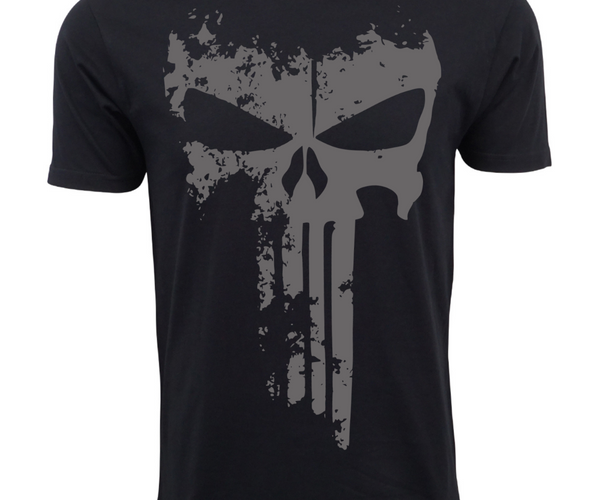Punisher Shirts Punisher Skull Star T Shirt (Made In The USA) – USA