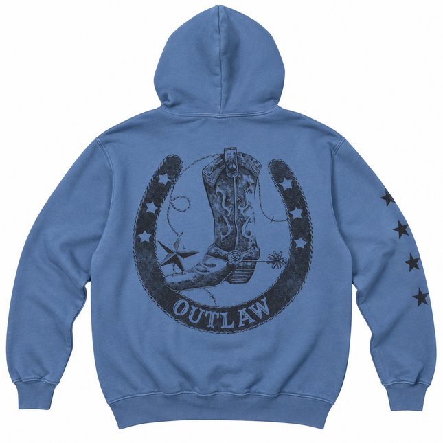 Willie Nelson Graphic Pullover Hoodie