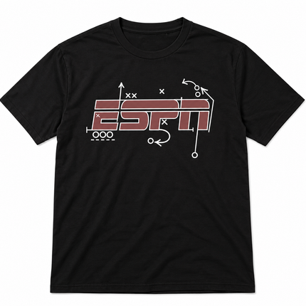 ESPN FOOTBALL GRAPHIC T SHIRT