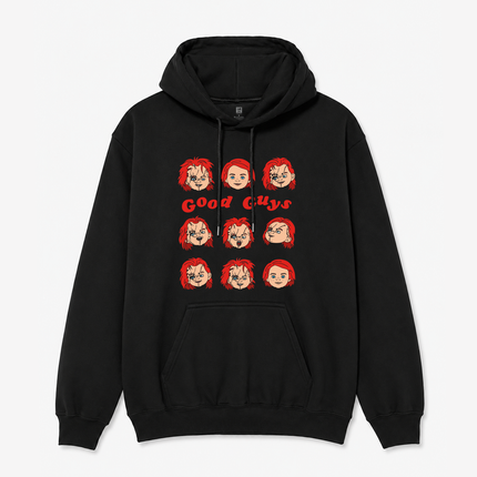 80s Good Guys Graphic Hoodie Black