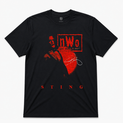 90's Sting Nwo Black Graphic T Shirt
