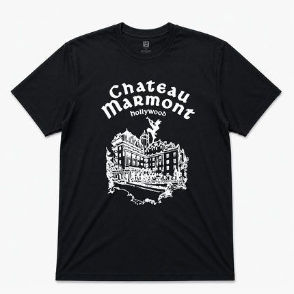 90s Chateau Hollywood Hotel Graphic T Shirt