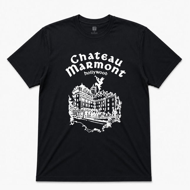 90s Chateau Hollywood Hotel Graphic T Shirt