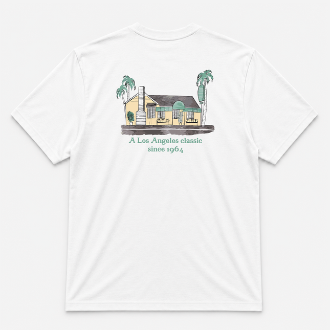 90s Dan Tan'S 'Italian Cuisine Los Angeles Classic Short Sleeves T Shirt Tee