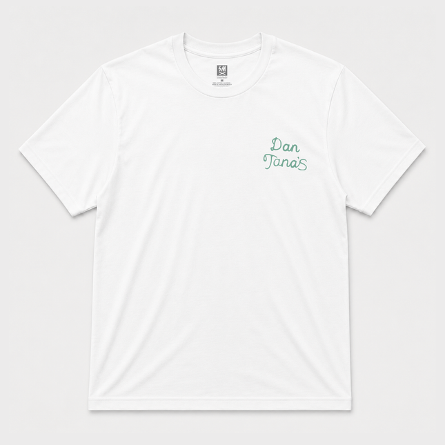 90s Dan Tan'S 'Italian Cuisine Los Angeles Classic Short Sleeves T Shirt Tee