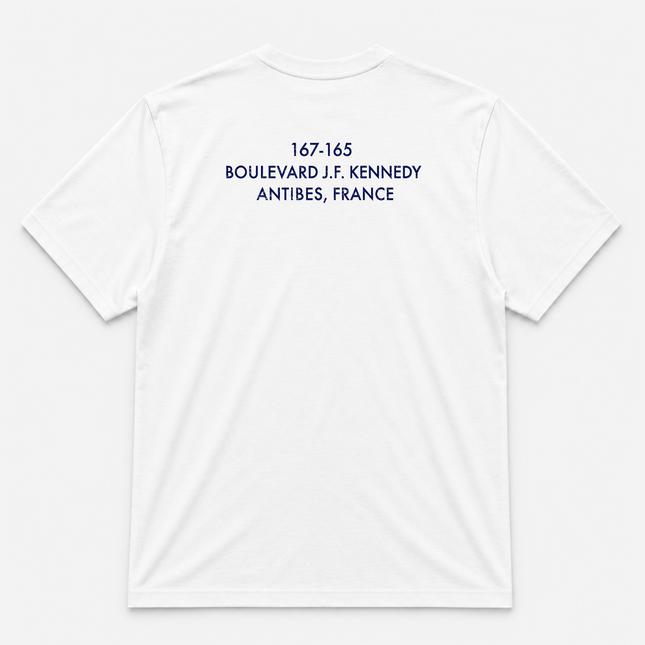 90s Du Cap Eden Rock Graphic White T Shirt