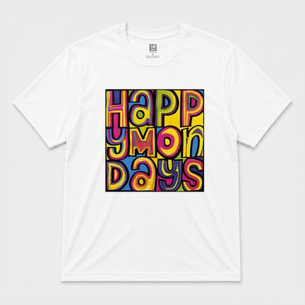 90s Happy Mondays Graphic White T Shirt