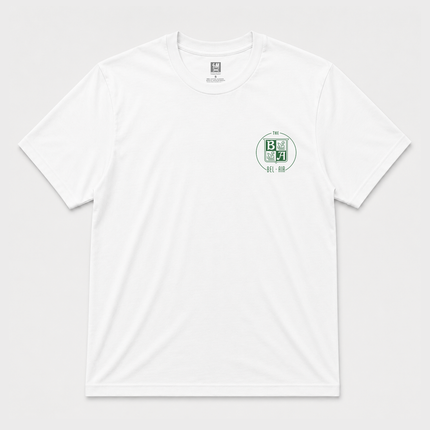 90s Hotel Bel-Air Distressed Logo White T Shirt