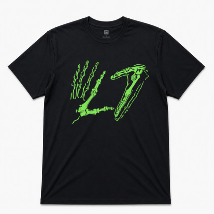 90s L7 Hand Sign Graphic T shirt