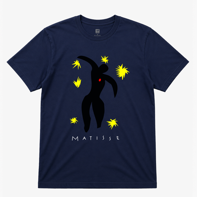 90s Matisse Graphic Navy T Shirt